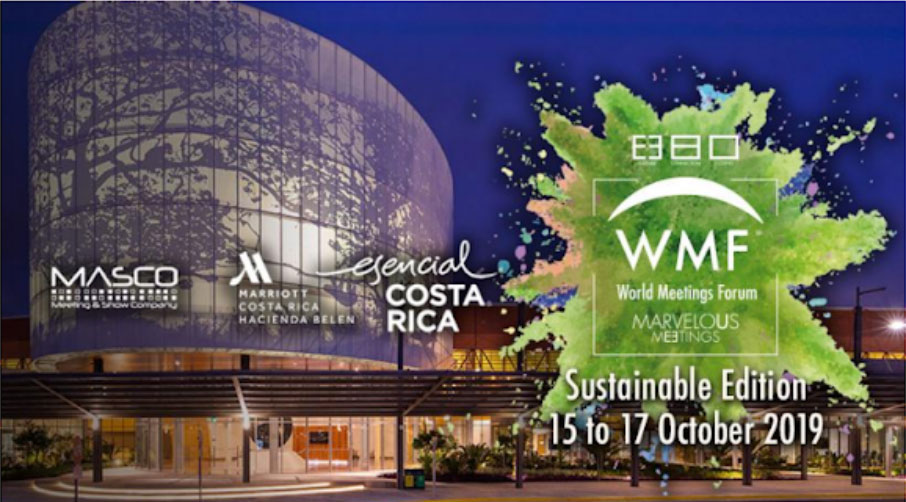 World Meetings Forum Summit 15 al 17 de octubre en Heredia, Costa Rica