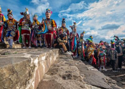 Danza de la conquista. Ángel Melgar - Sumpango, Sacatepéquez.