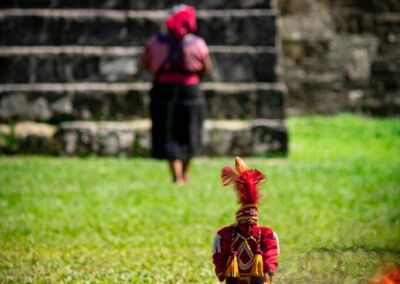 El guardian de fuego. Billy Chan - Parque Nacional Tikal, Flores, Petén.