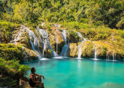 Turquesa. Jazmin Andrade - Semuc Champey, San Agustín Lanquín, Alta Verapaz.