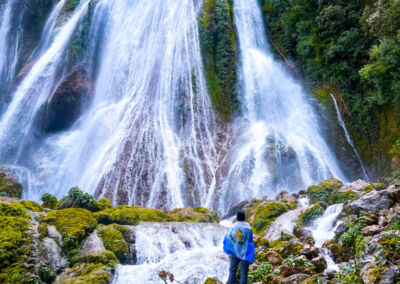 Bajo el velo de los Cuchumatanes. Juan Carlos Pu - Cascada Los Jolotes, San Juan Ixcoy, Huehuetenango