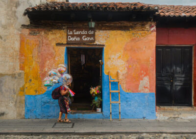 Sueño entre calles. Nikki Hendriks - La Antigua Guatemala, Sacatepéquez.