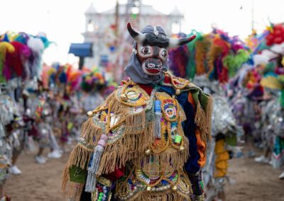 Baile del torito. Rafael Martínez - Chichicastenango, Quiché.
