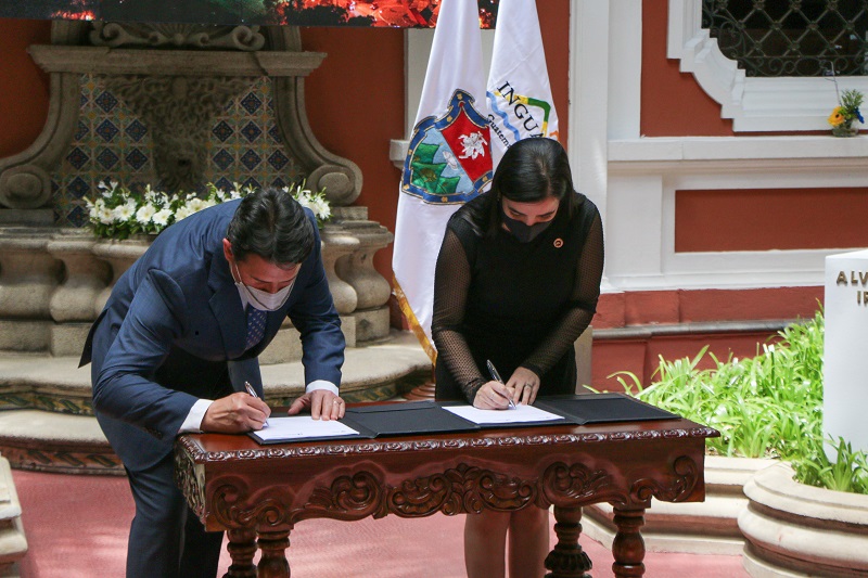 INGUAT y Municipalidad de Guatemala firman convenio para para promover el turismo en la ciudad