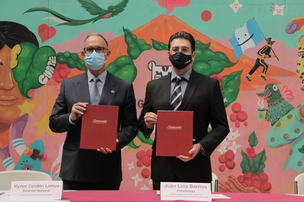 ANACAFÉ E INGUAT UNEN ESFUERZOS PARA  PROMOVER LOS CAFÉS DE GUATEMALA Y AL PAÍS COMO DESTINO TURÍSTICO