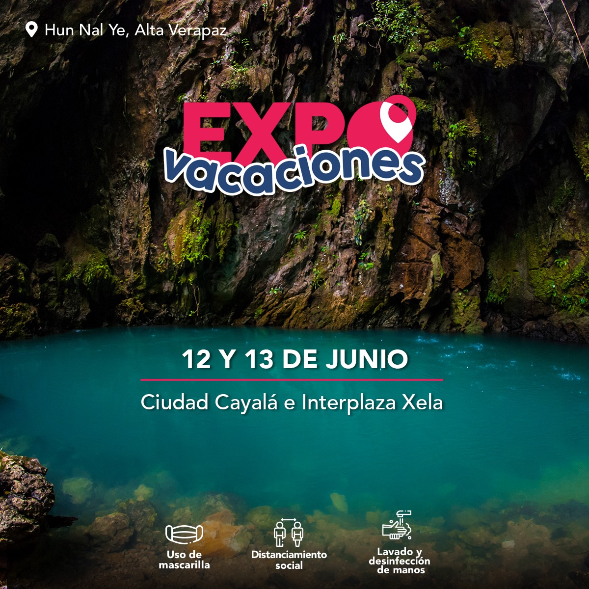 INVITAN A “DISFRUTAR TU PAÍS CON RESPONSABILIDAD”  A TRAVÉS DE EXPOVACACIONES GT