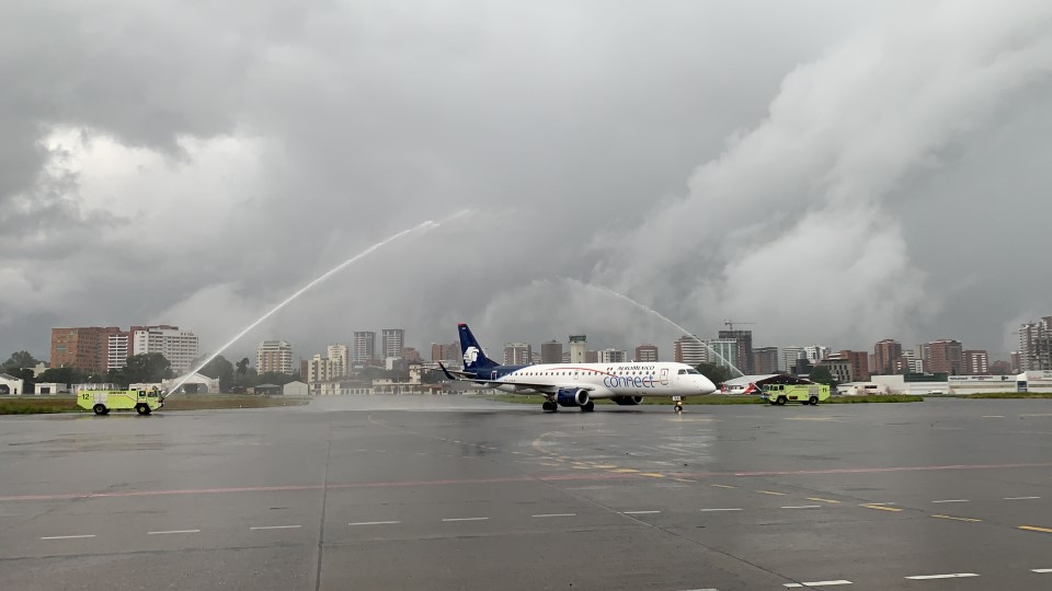 GUATEMALA Y AEROMÉXICO REINICIAN SU CONECTIVIDAD